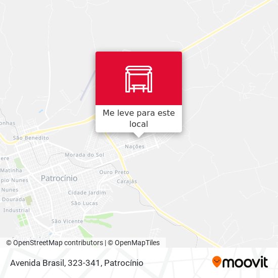 Avenida Brasil, 323-341 mapa