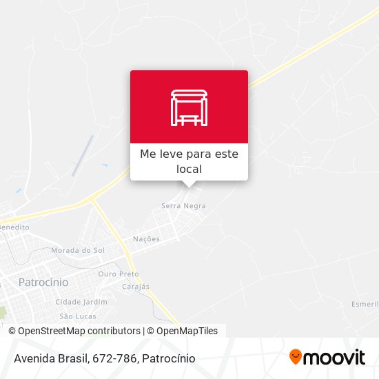 Avenida Brasil, 672-786 mapa