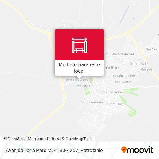 Avenida Faria Pereira, 4193-4257 mapa