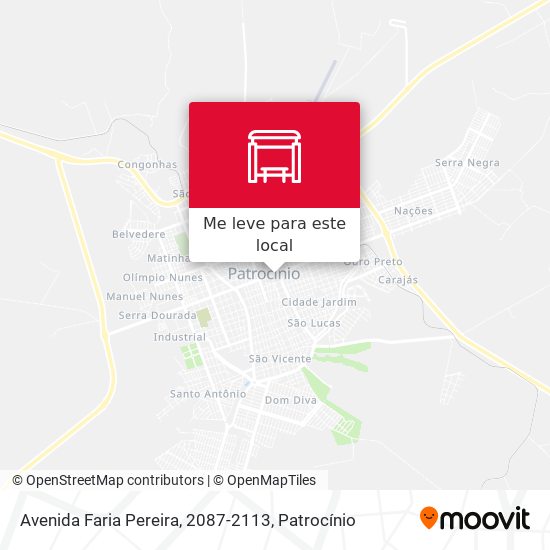Avenida Faria Pereira, 2087-2113 mapa