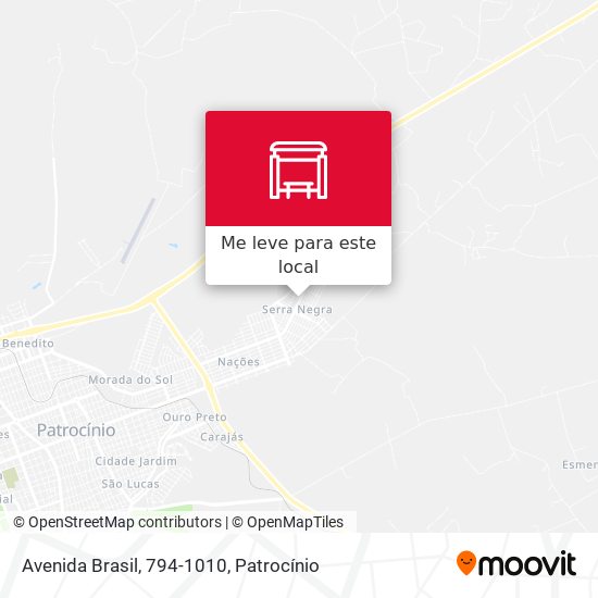 Avenida Brasil, 794-1010 mapa