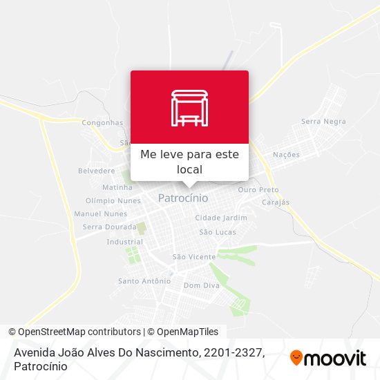 Avenida João Alves Do Nascimento, 2201-2327 mapa