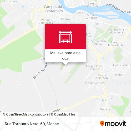 Rua Torquato Neto, 60 mapa