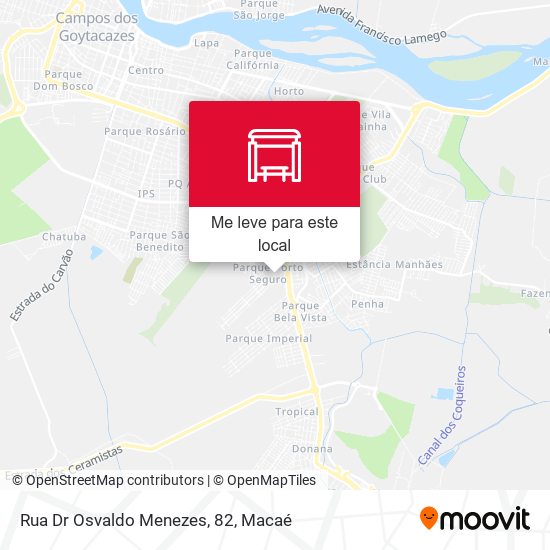 Rua Dr Osvaldo Menezes, 82 mapa