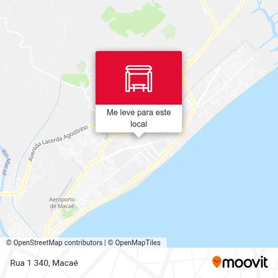 Rua 1 340 mapa