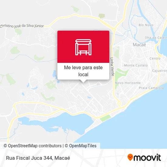 Rua Fiscal Juca 344 mapa