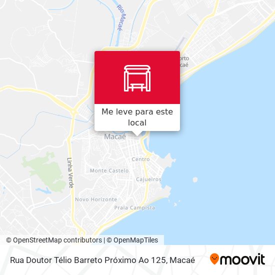 Rua Doutor Télio Barreto Próximo Ao 125 mapa