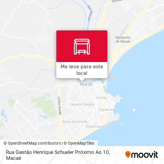 Rua Gastão Henrique Schueler Próximo Ao 10 mapa