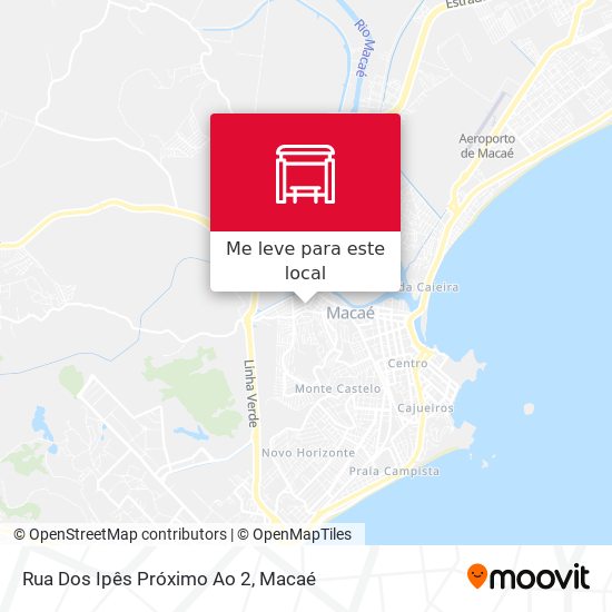 Rua Dos Ipês Próximo Ao 2 mapa