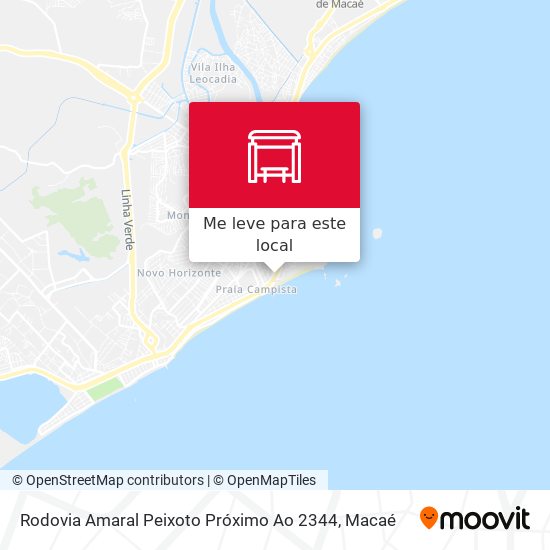 Rodovia Amaral Peixoto Próximo Ao 2344 mapa