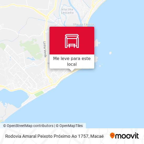 Rodovia Amaral Peixoto Próximo Ao 1757 mapa
