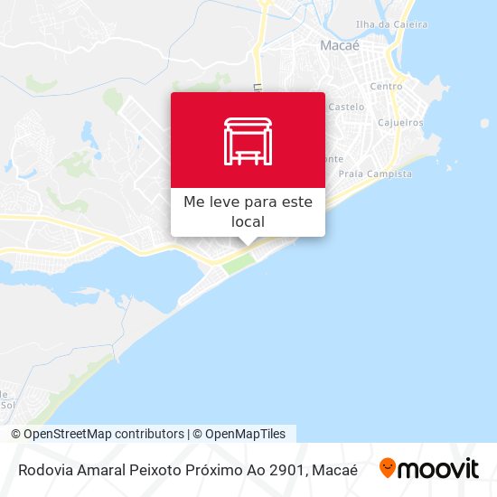 Rodovia Amaral Peixoto Próximo Ao 2901 mapa