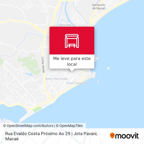 Rua Evaldo Costa Próximo Ao 29 | Jota Pavani mapa