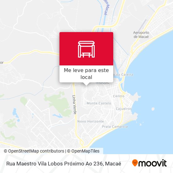 Rua Maestro Vila Lobos Próximo Ao 236 mapa
