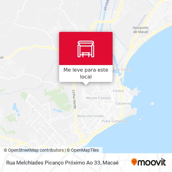 Rua Melchíades Picanço Próximo Ao 33 mapa