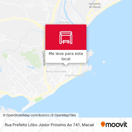 Rua Prefeito Lôbo Júnior Próximo Ao 741 mapa
