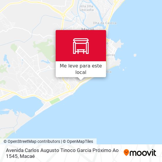 Avenida Carlos Augusto Tinoco Garcia Próximo Ao 1545 mapa