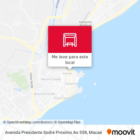 Avenida Presidente Sodré Próximo Ao 558 mapa