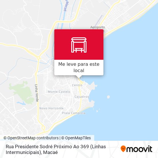 Rua Presidente Sodré Próximo Ao 369 (Linhas Intermunicipais) mapa