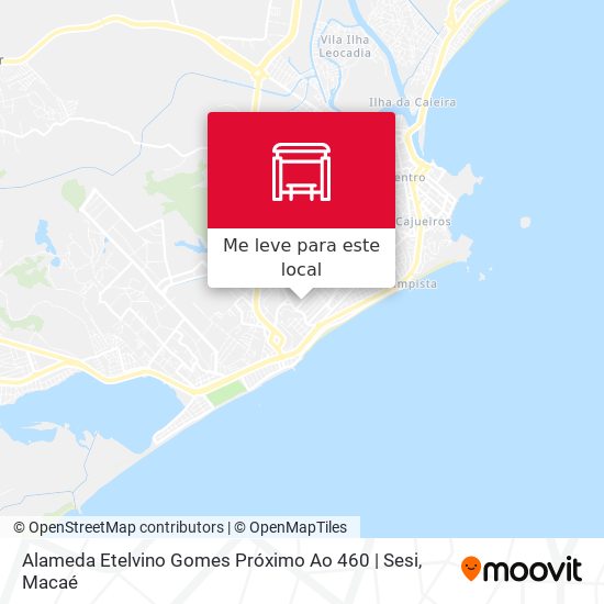 Alameda Etelvino Gomes Próximo Ao 460 | Sesi mapa