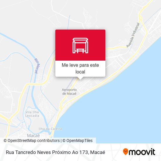 Rua Tancredo Neves Próximo Ao 173 mapa