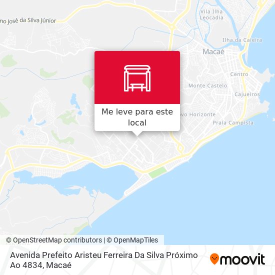Avenida Prefeito Aristeu Ferreira Da Silva Próximo Ao 4834 mapa