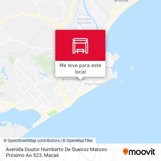 Avenida Doutor Humberto De Queiroz Matoso Próximo Ao 523 mapa