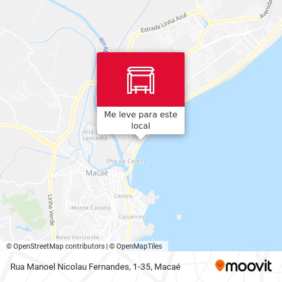 Rua Manoel Nicolau Fernandes, 1-35 mapa