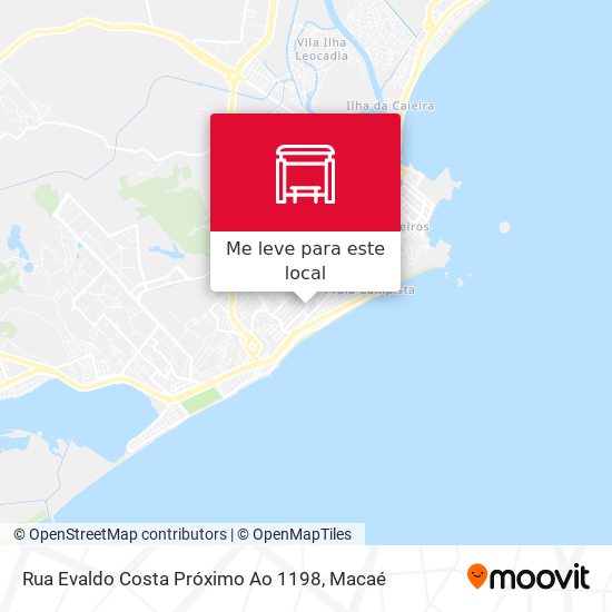 Rua Evaldo Costa Próximo Ao 1198 mapa