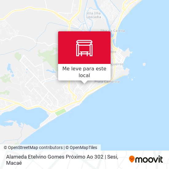 Alameda Etelvino Gomes Próximo Ao 302 | Sesi mapa