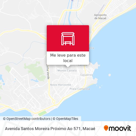 Avenida Santos Moreira Próximo Ao 571 mapa
