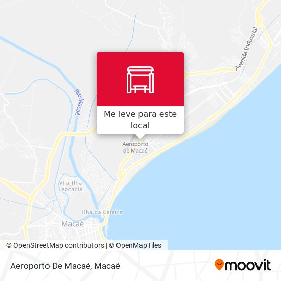 Aeroporto De Macaé mapa
