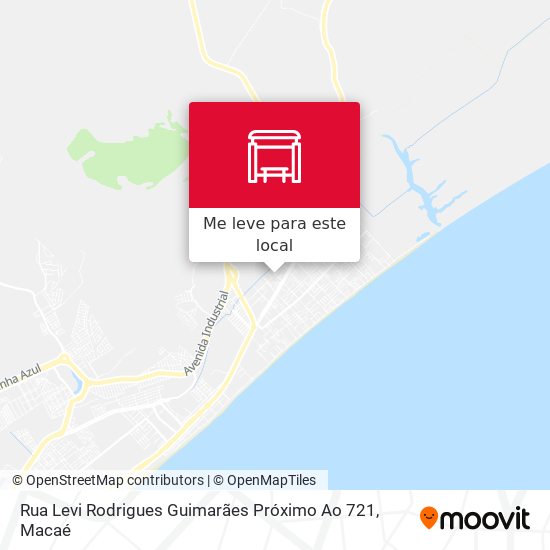 Rua Levi Rodrigues Guimarães Próximo Ao 721 mapa