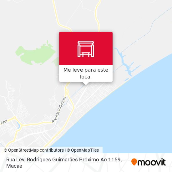 Rua Levi Rodrigues Guimarães Próximo Ao 1159 mapa