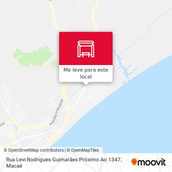 Rua Levi Rodrigues Guimarães Próximo Ao 1347 mapa