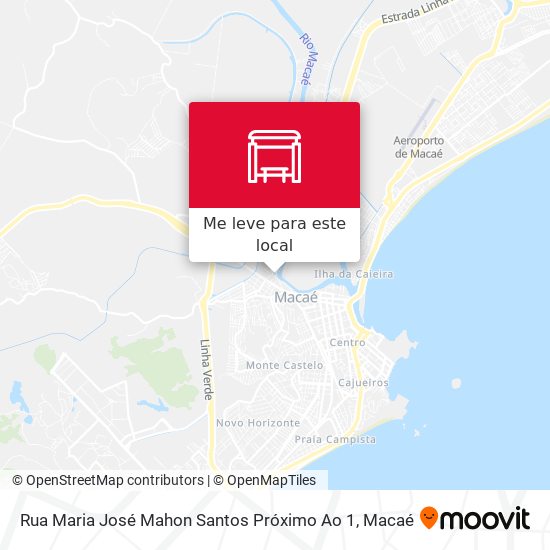 Rua Maria José Mahon Santos Próximo Ao 1 mapa