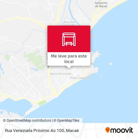 Rua Venezuela Próximo Ao 100 mapa
