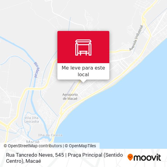Rua Tancredo Neves, 545 | Praça Principal (Sentido Centro) mapa