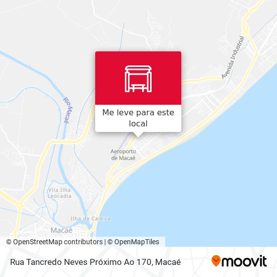Rua Tancredo Neves Próximo Ao 170 mapa