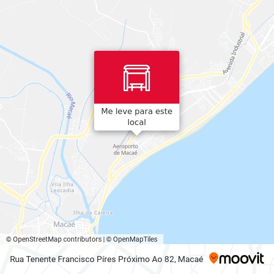 Rua Tenente Francisco Píres Próximo Ao 82 mapa