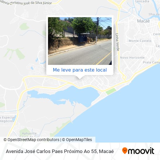 Avenida José Carlos Paes Próximo Ao 55 mapa