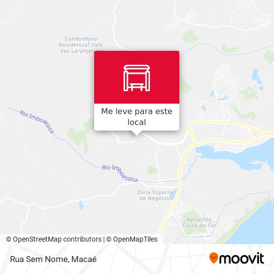 Rua Sem Nome mapa