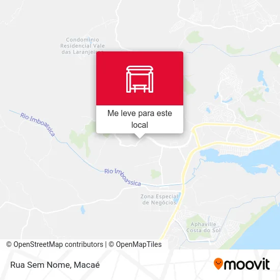 Rua Sem Nome mapa