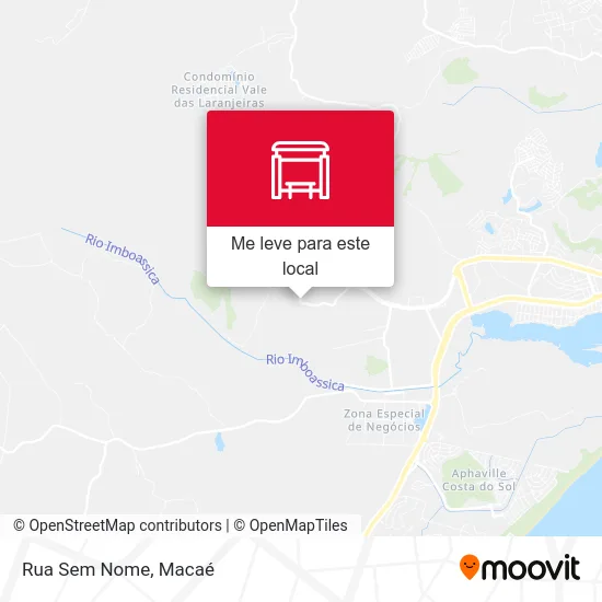 Rua Sem Nome mapa