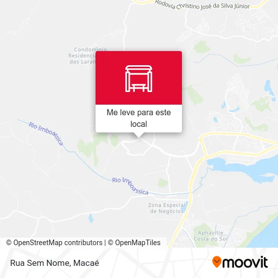 Rua Sem Nome mapa