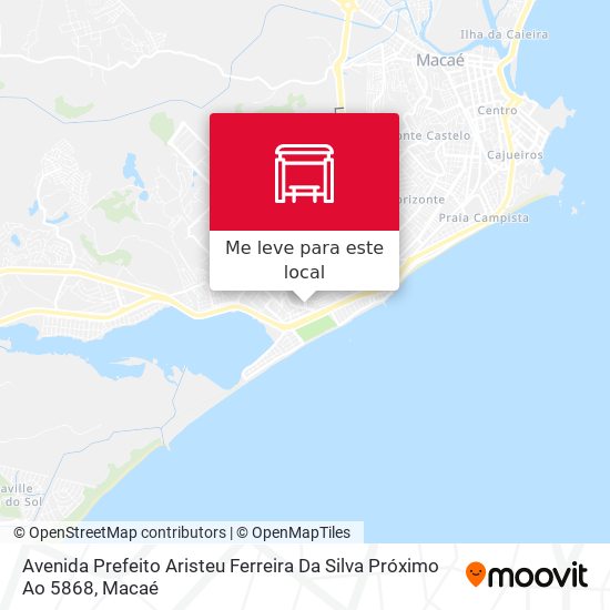 Avenida Prefeito Aristeu Ferreira Da Silva Próximo Ao 5868 mapa