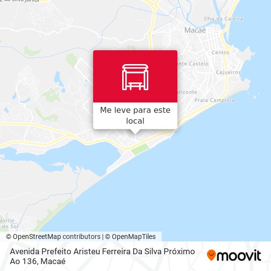 Avenida Prefeito Aristeu Ferreira Da Silva Próximo Ao 136 mapa