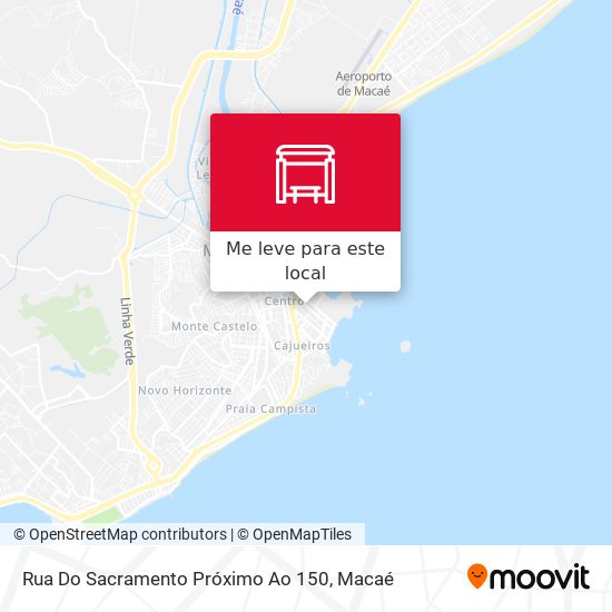 Rua Do Sacramento Próximo Ao 150 mapa
