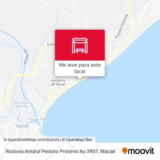 Rodovia Amaral Peixoto Próximo Ao 3907 mapa