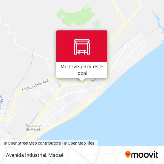 Avenida Industrial mapa